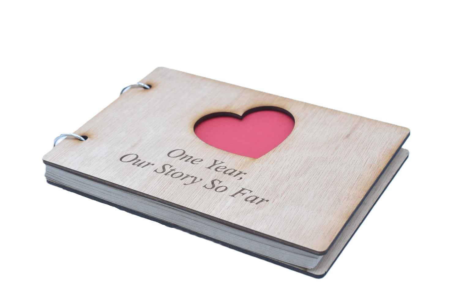 1 Year Anniversary – Our Story So Far Scrapbook