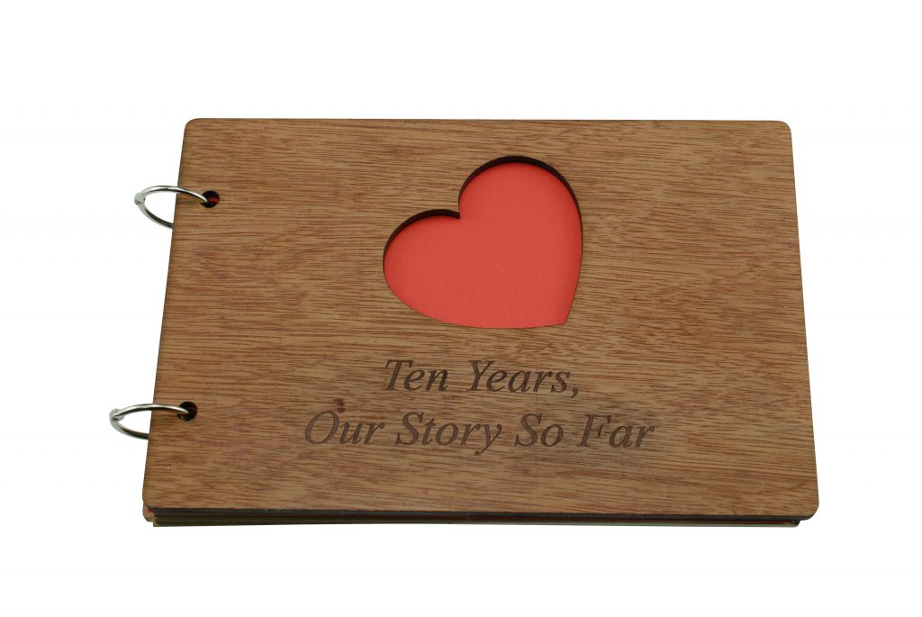 10 Year Anniversary – Our Story So Far Scrapbook