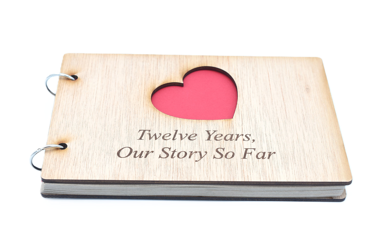 12 Year Anniversary – Our Story So Far Scrapbook
