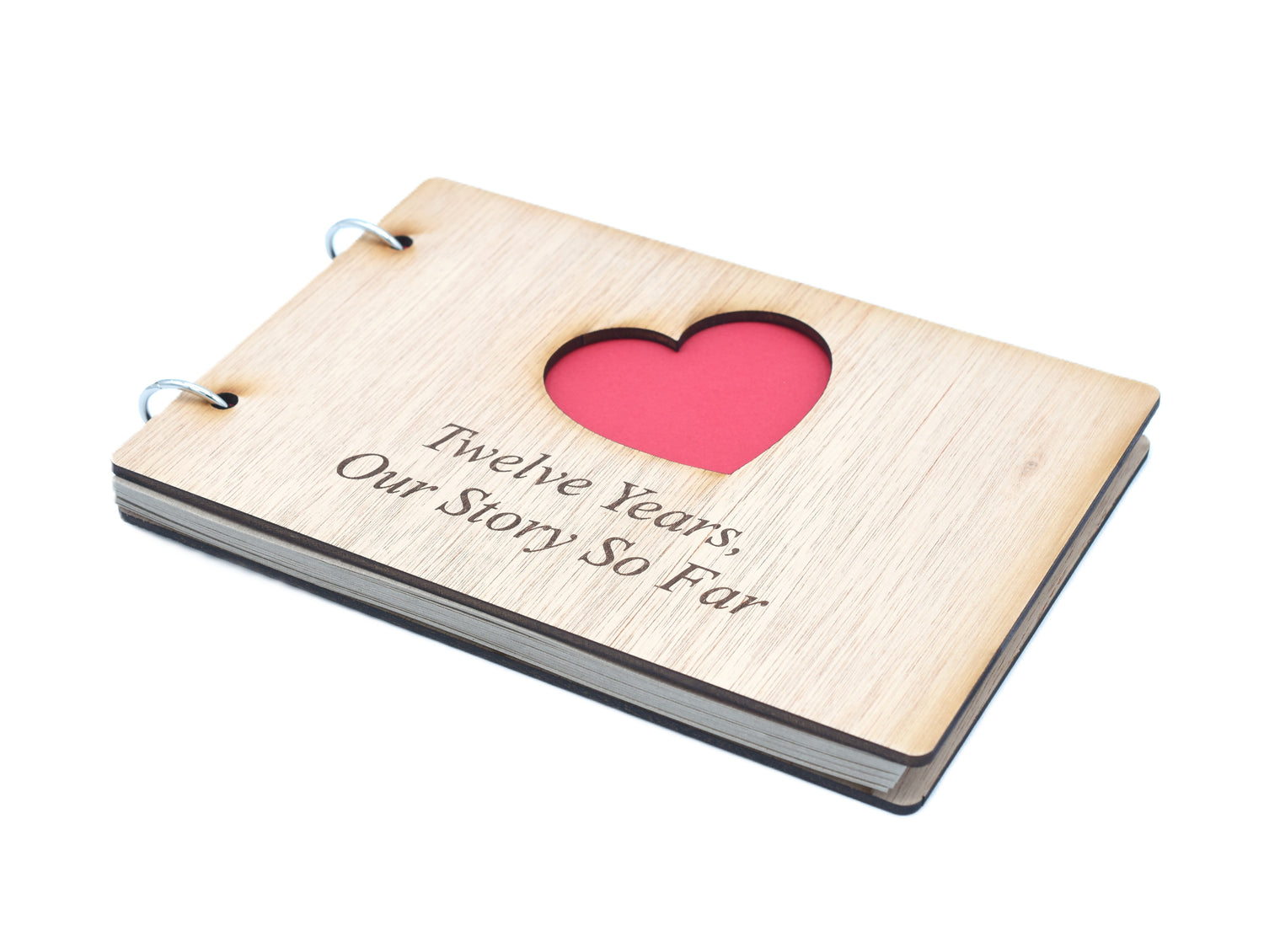 12 Year Anniversary – Our Story So Far Scrapbook