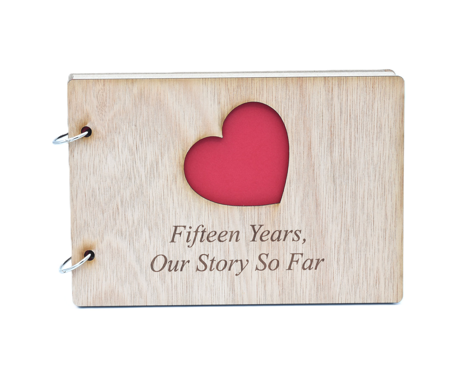 15 Year Anniversary – Our Story So Far Scrapbook