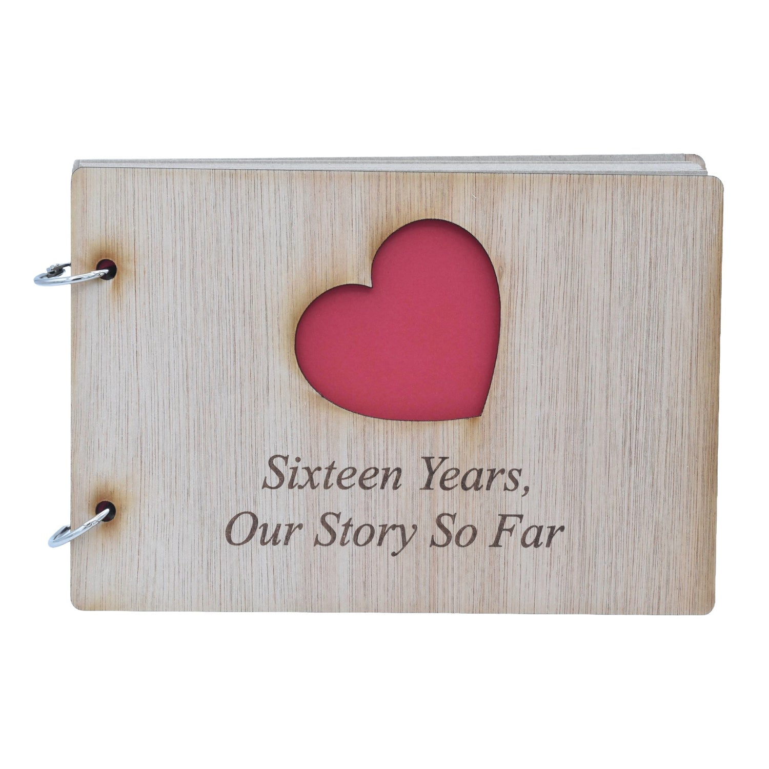 16 Year Anniversary – Our Story So Far Scrapbook