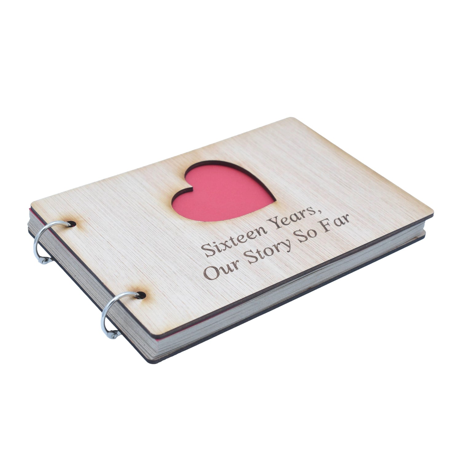 16 Year Anniversary – Our Story So Far Scrapbook