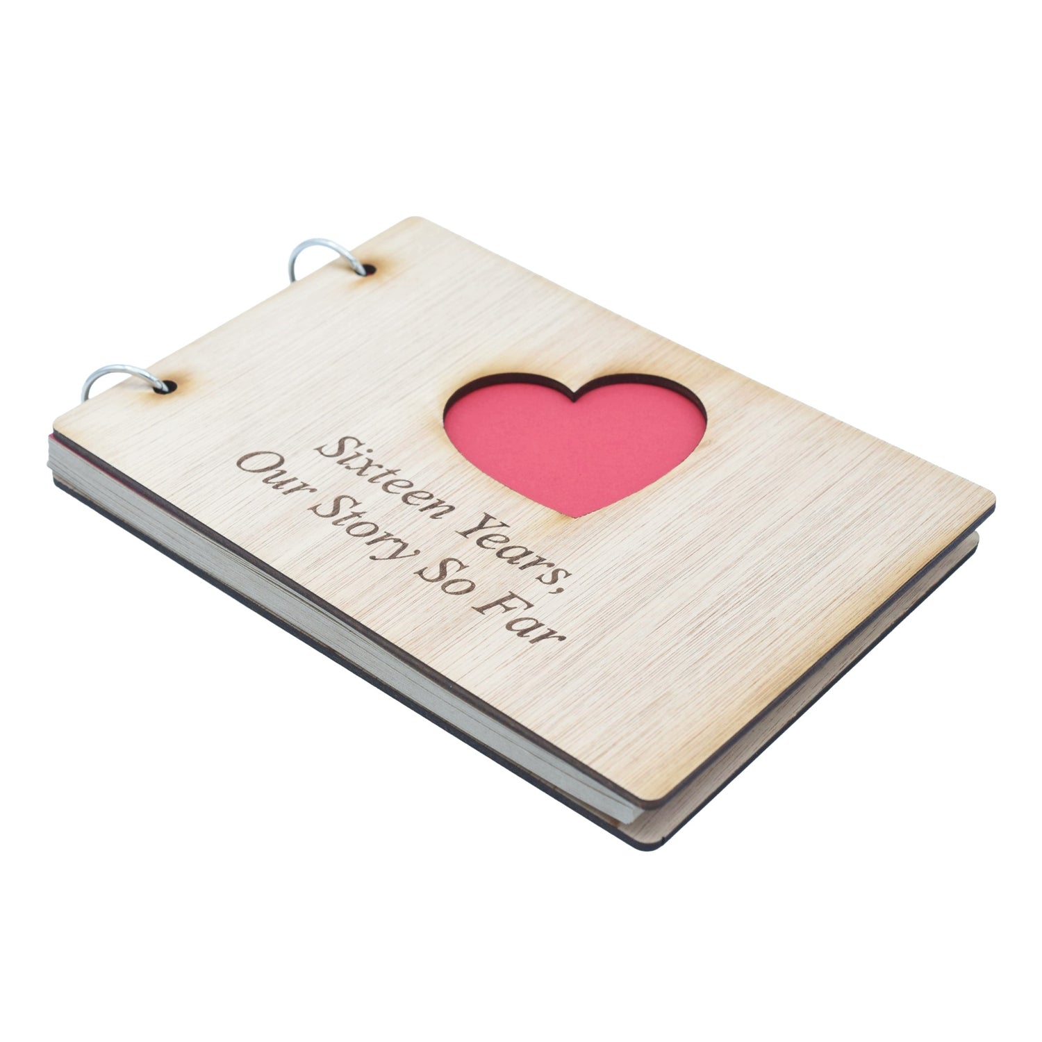 16 Year Anniversary – Our Story So Far Scrapbook