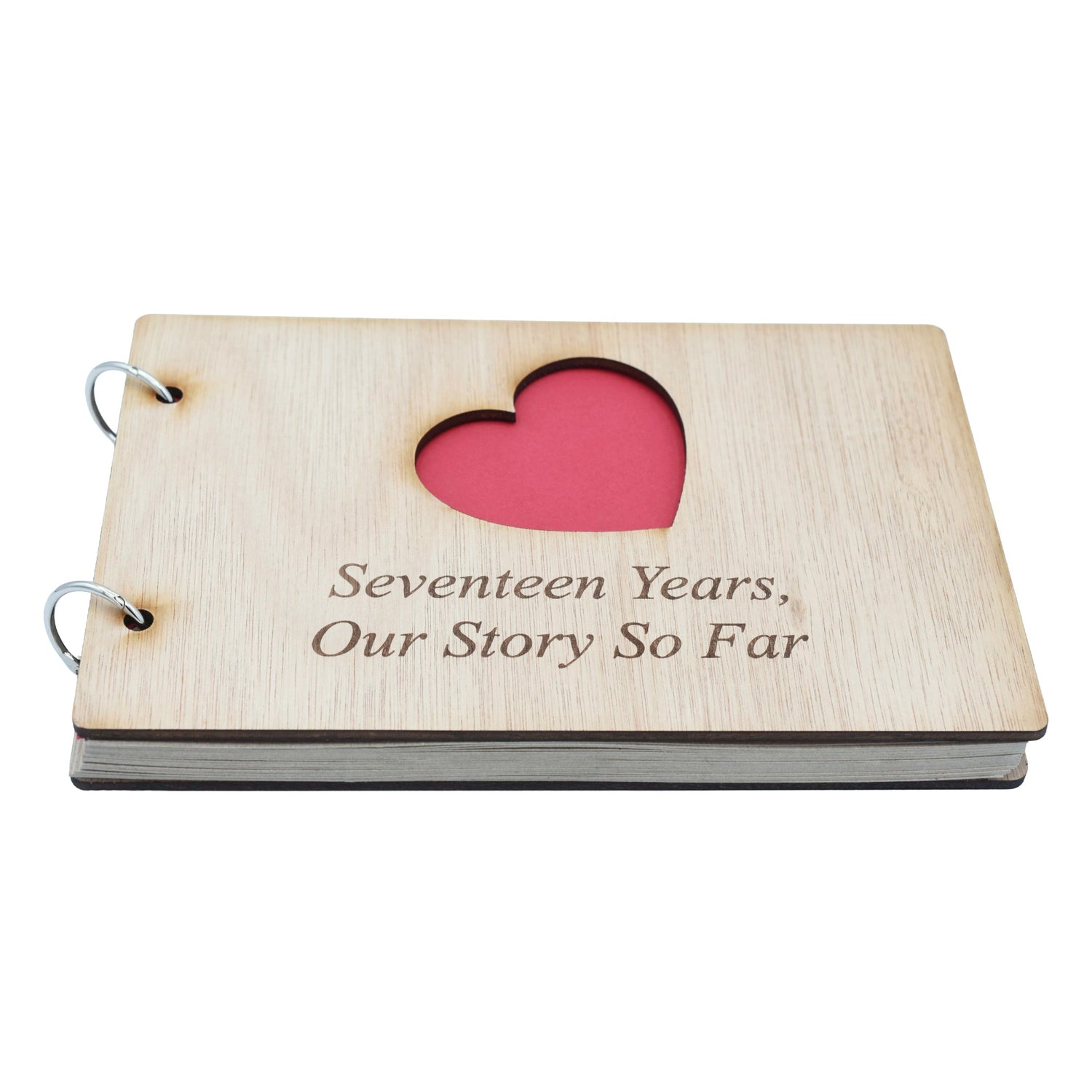 17 Year Anniversary – Our Story So Far Scrapbook