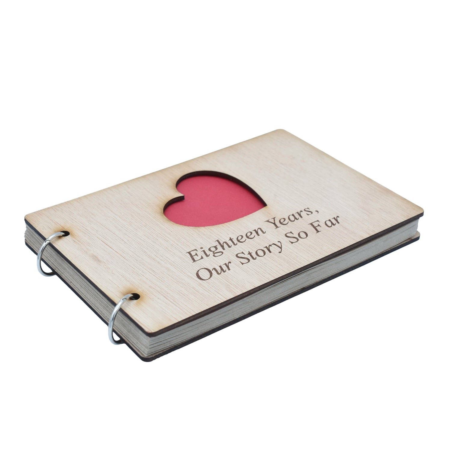 18 Year Anniversary – Our Story So Far Scrapbook