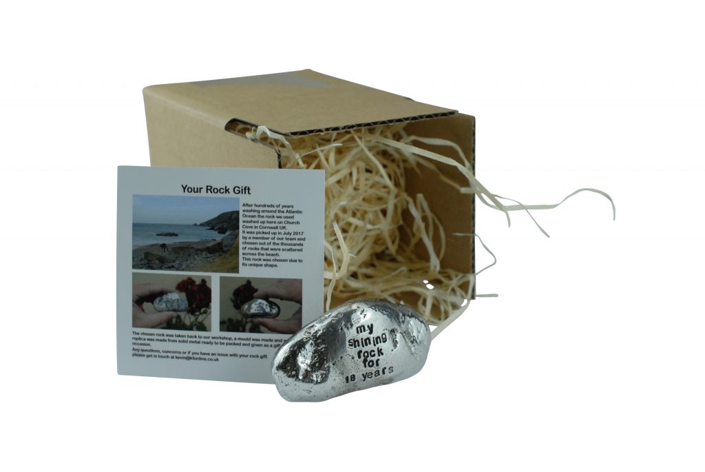 My Shining Rock for 18 Years – Anniversary Gift