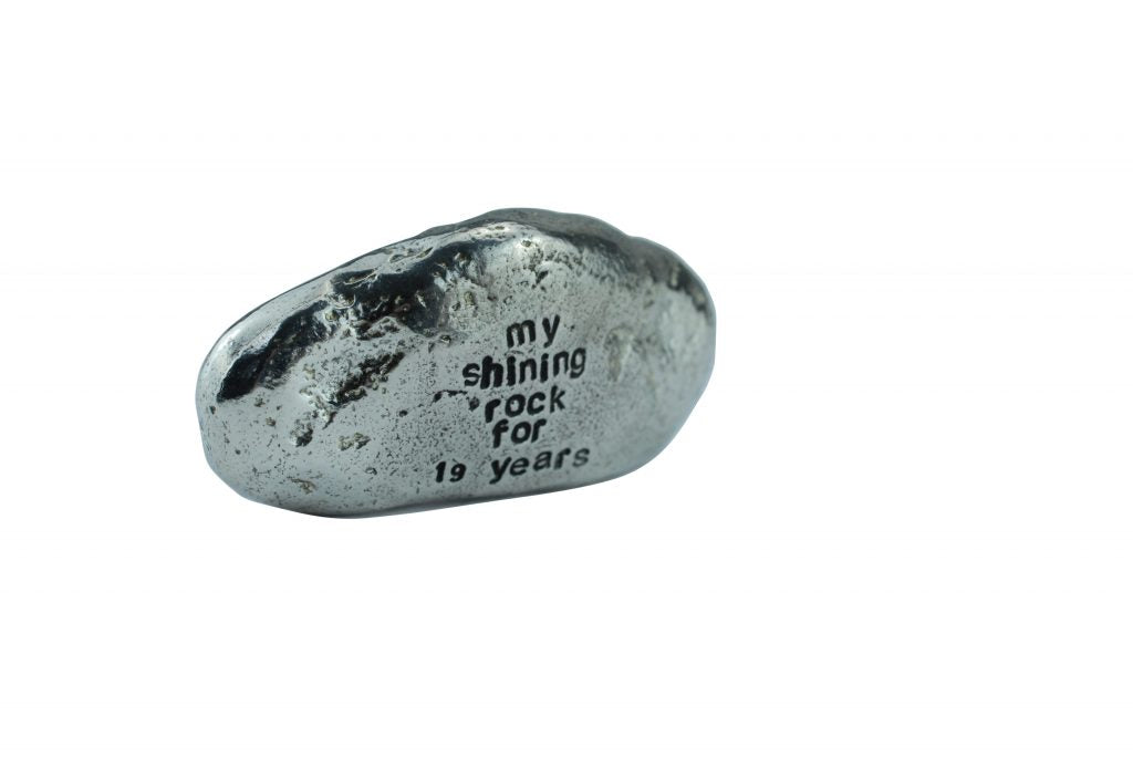 My Shining Rock for 19 Years – Anniversary Gift