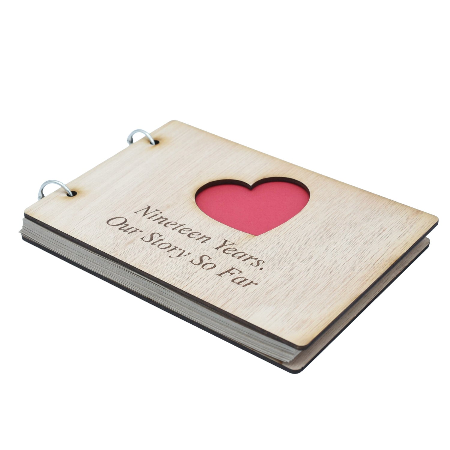 19 Year Anniversary – Our Story So Far Scrapbook