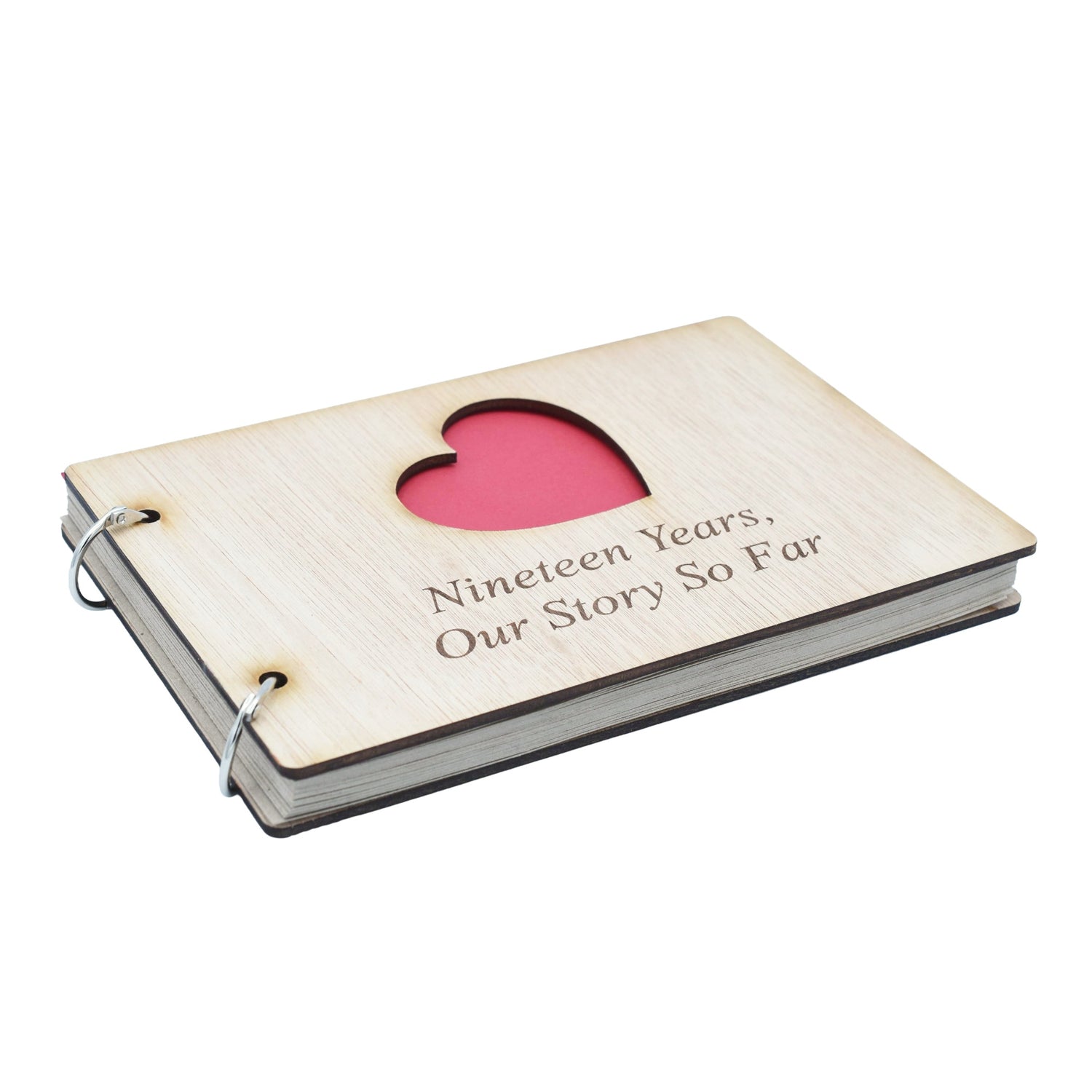 19 Year Anniversary – Our Story So Far Scrapbook