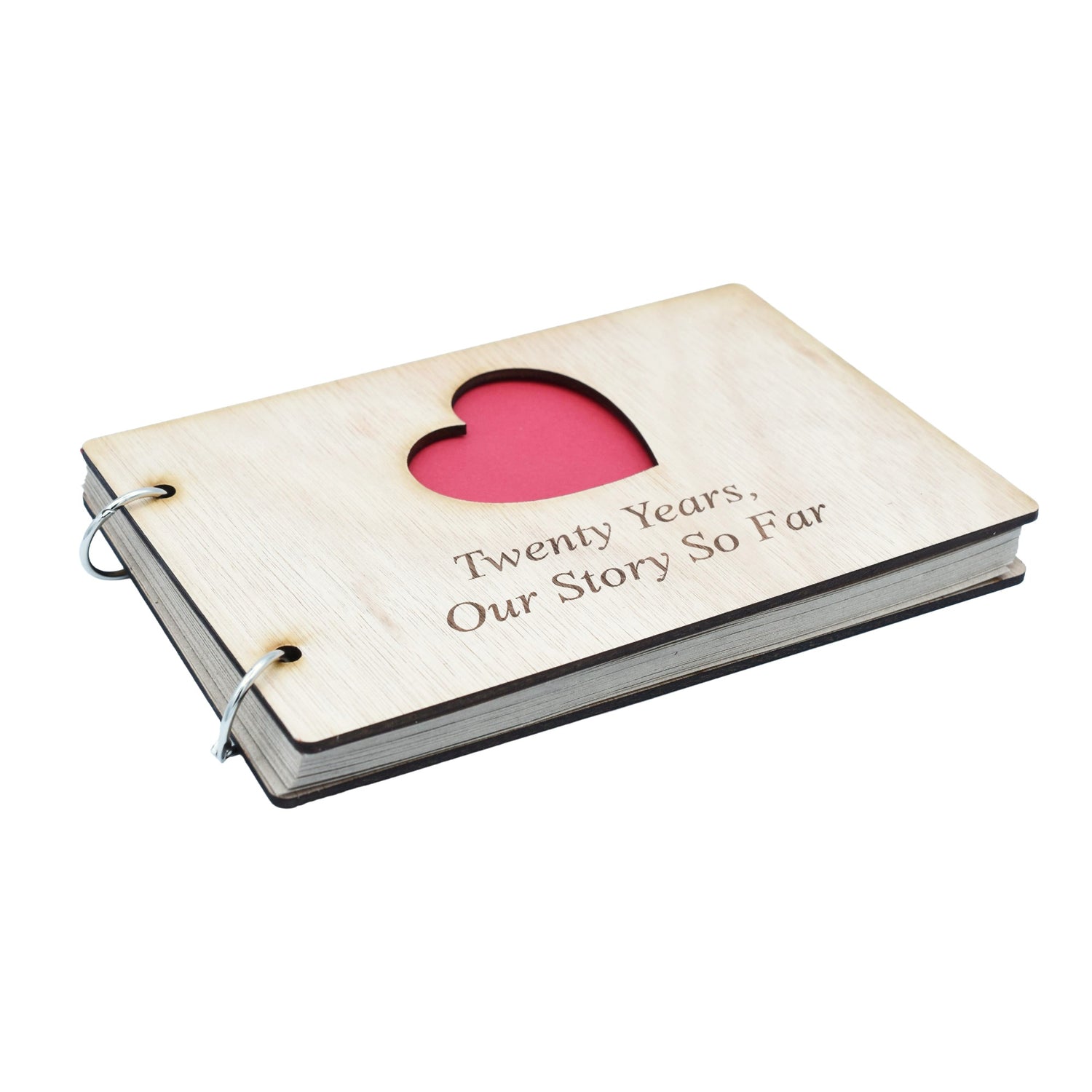 20 Year Anniversary – Our Story So Far Scrapbook