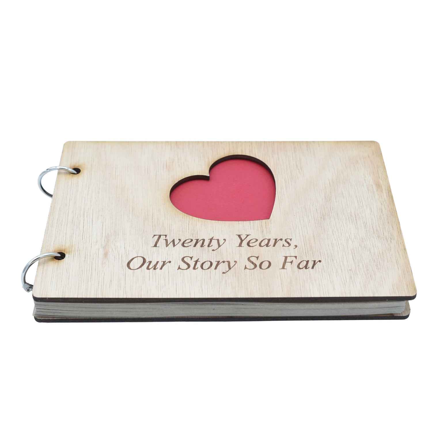 20 Year Anniversary – Our Story So Far Scrapbook