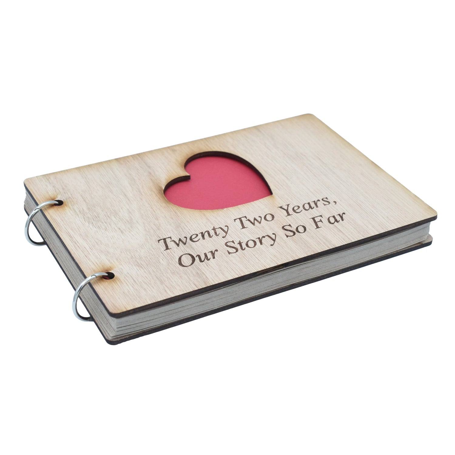 22 Year Anniversary – Our Story So Far Scrapbook