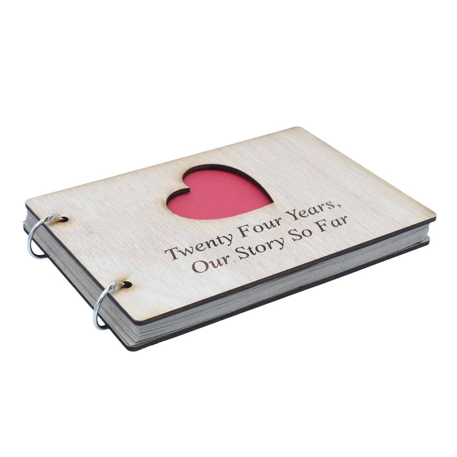 24 Year Anniversary – Our Story So Far Scrapbook