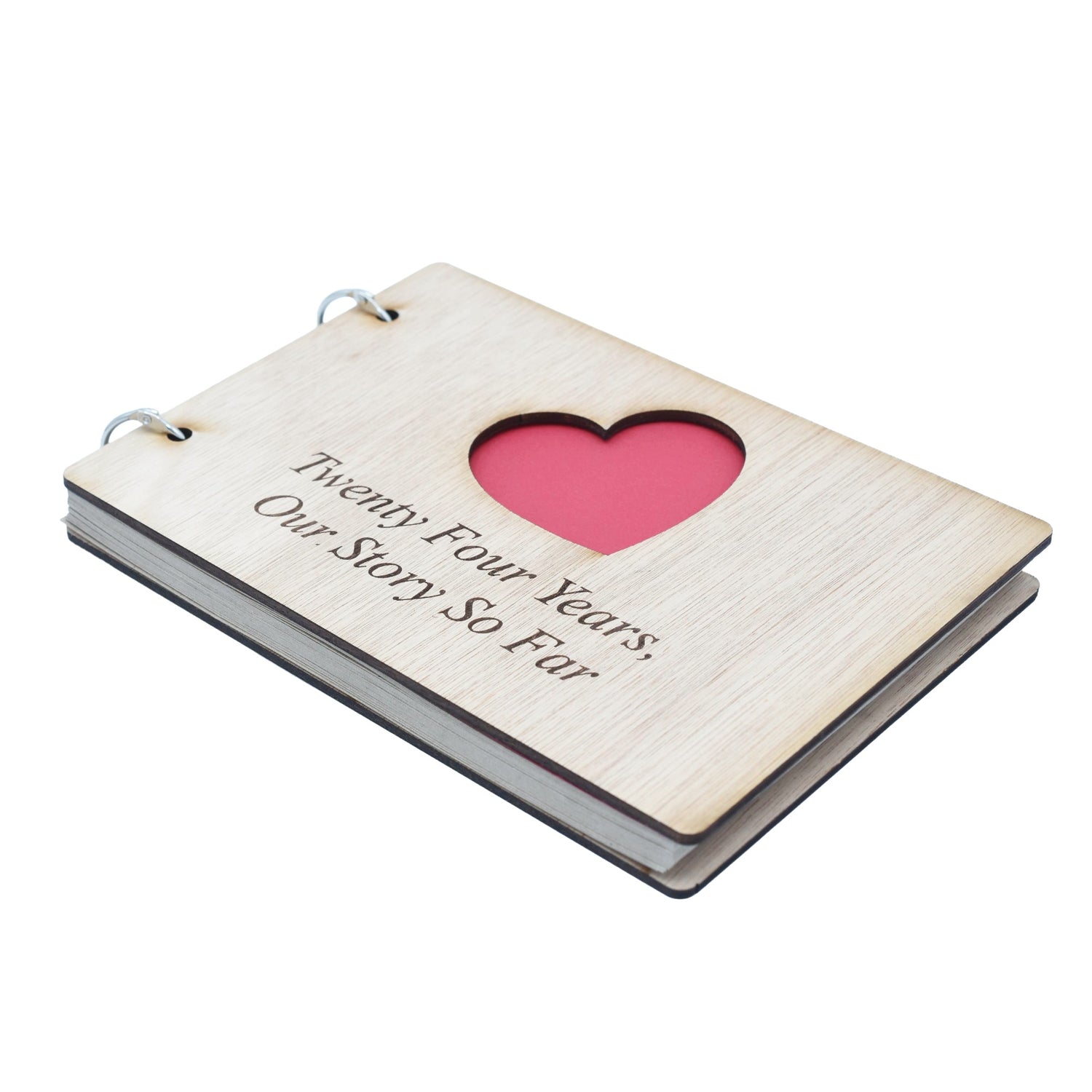 24 Year Anniversary – Our Story So Far Scrapbook