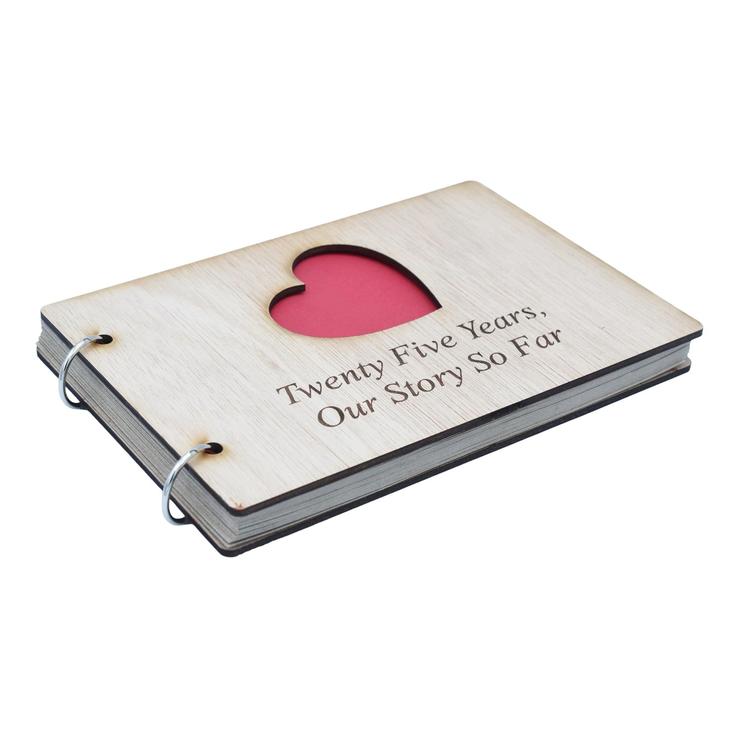 25 Year Anniversary – Our Story So Far Scrapbook