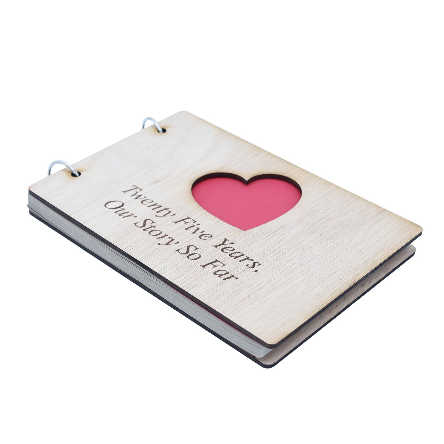 25 Year Anniversary – Our Story So Far Scrapbook