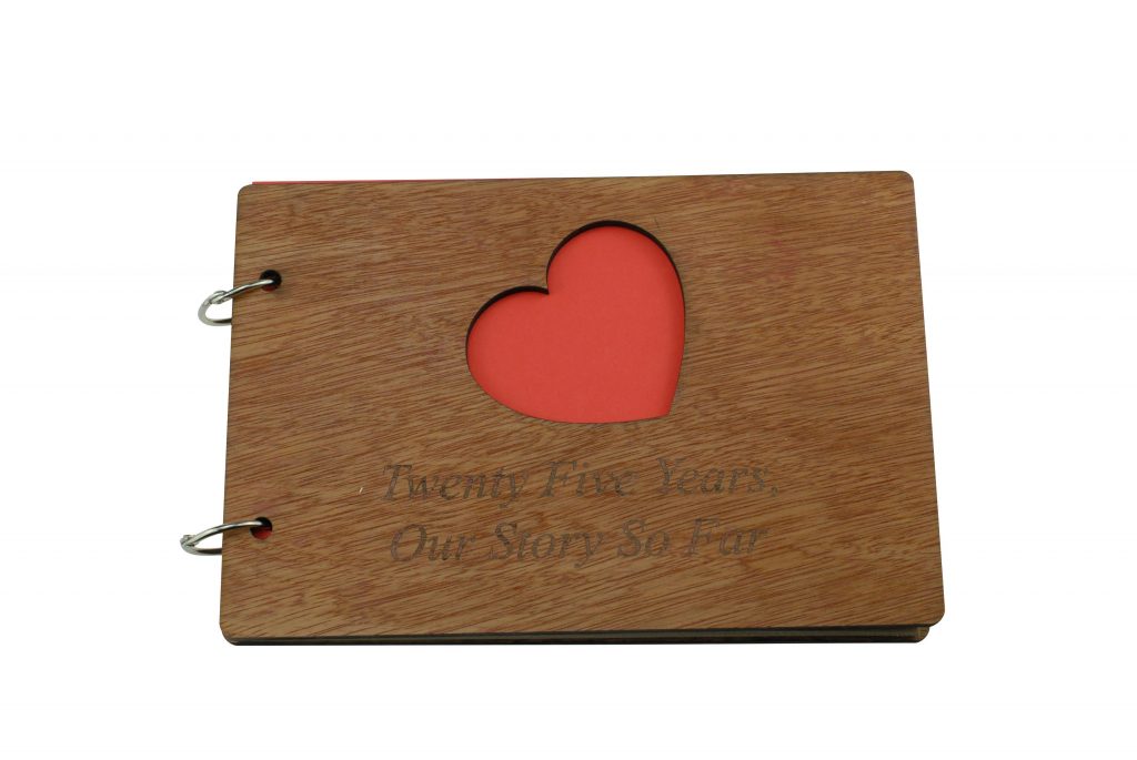 25 Year Anniversary – Our Story So Far Scrapbook