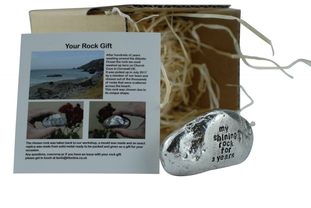 My Shining Rock for 3 Years – Anniversary Gift