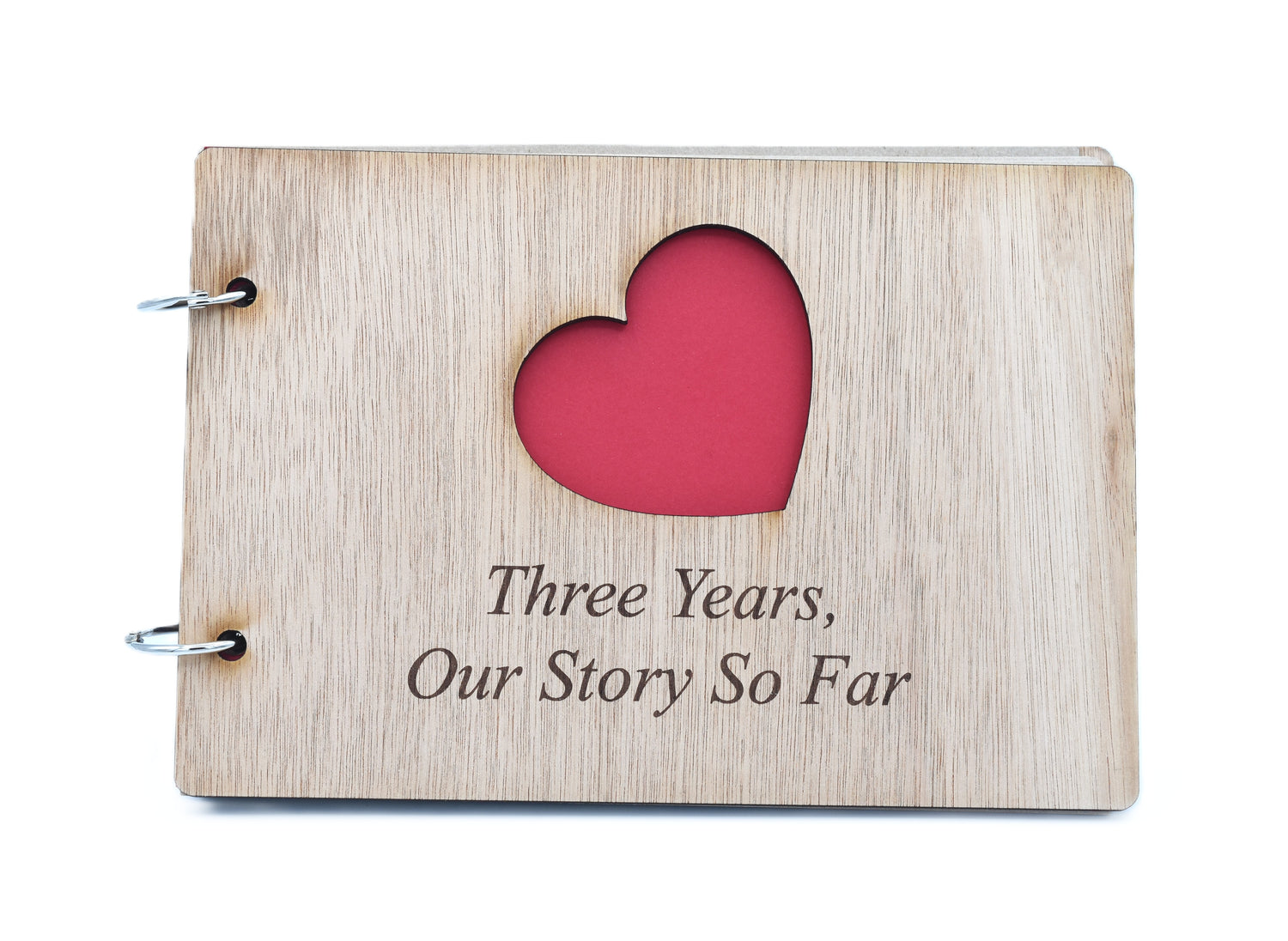 3 Year Anniversary – Our Story So Far Scrapbook
