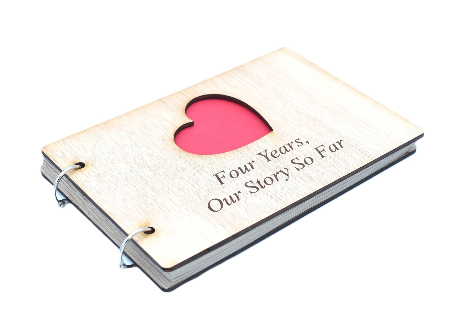 4 Year Anniversary – Our Story So Far Scrapbook