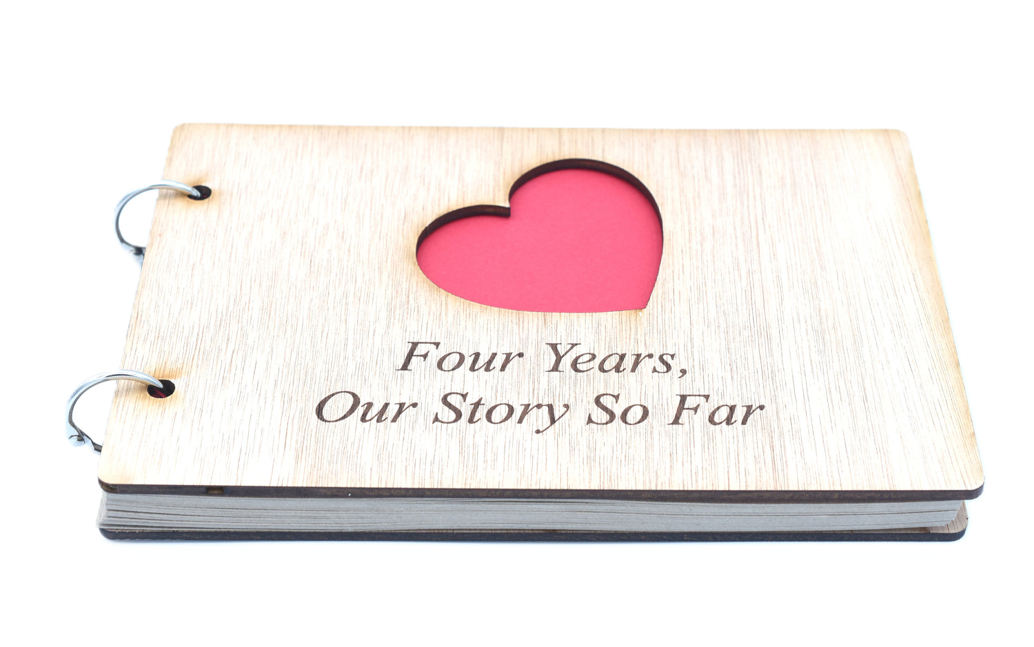 4 Year Anniversary – Our Story So Far Scrapbook