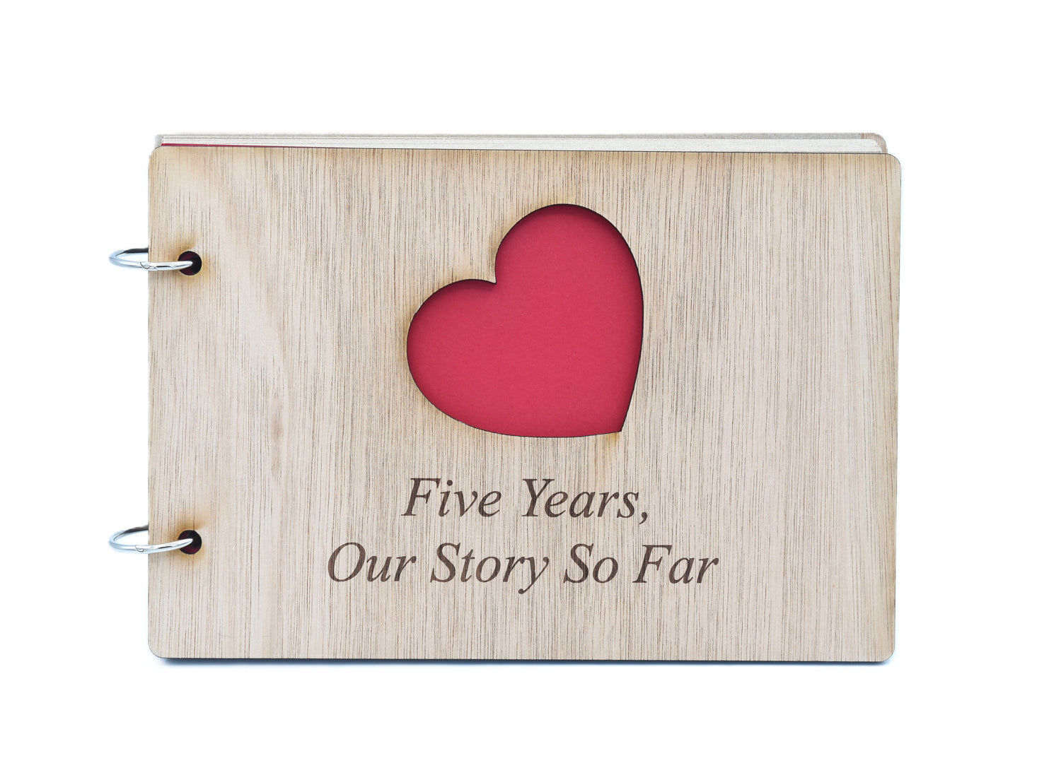 5 Year Anniversary – Our Story So Far Scrapbook