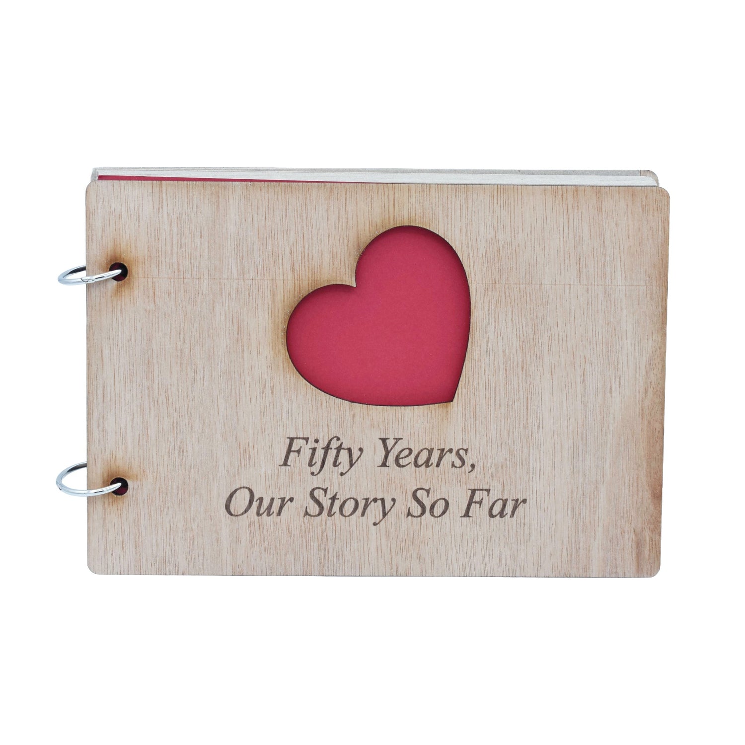 50 Year Anniversary – Our Story So Far Scrapbook