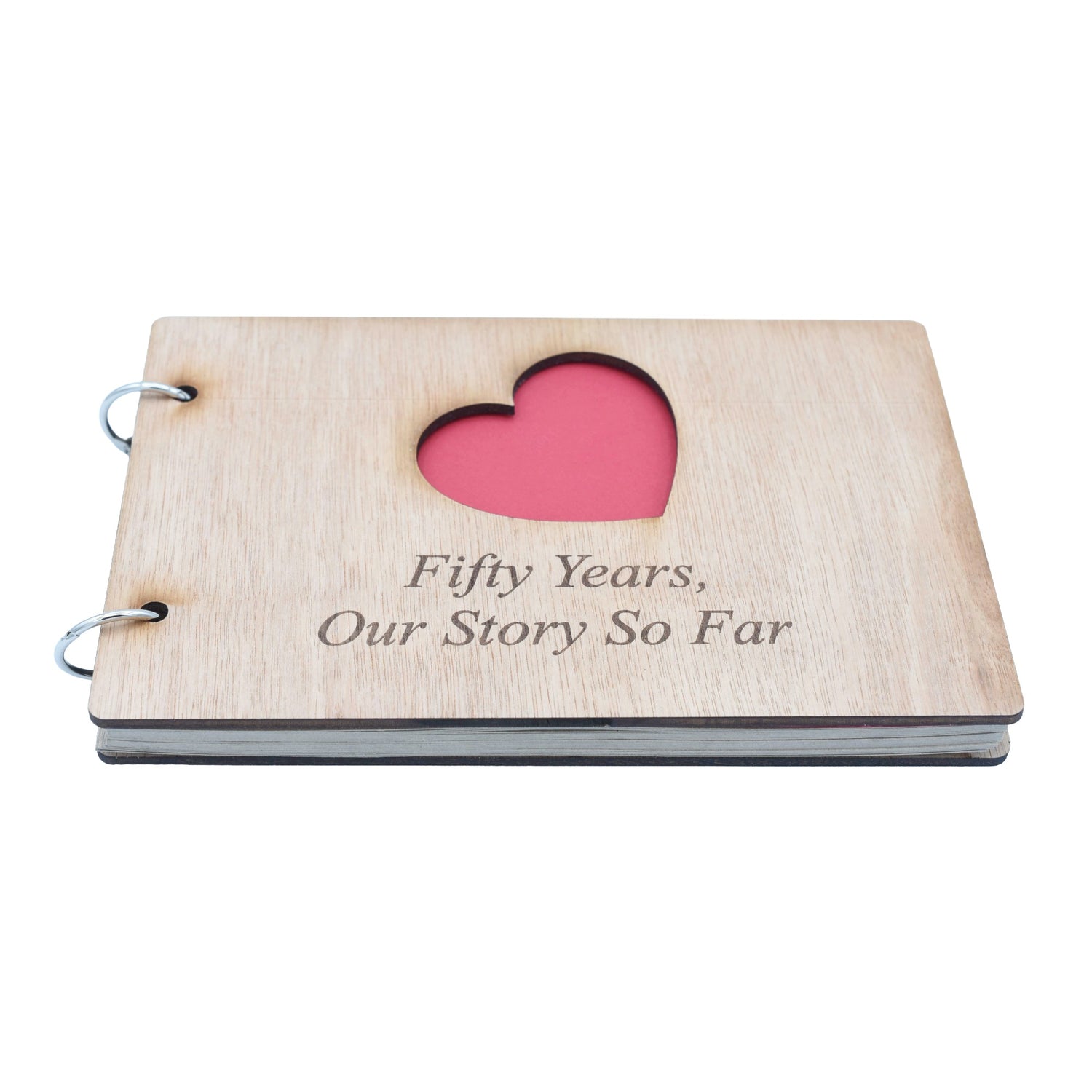 50 Year Anniversary – Our Story So Far Scrapbook