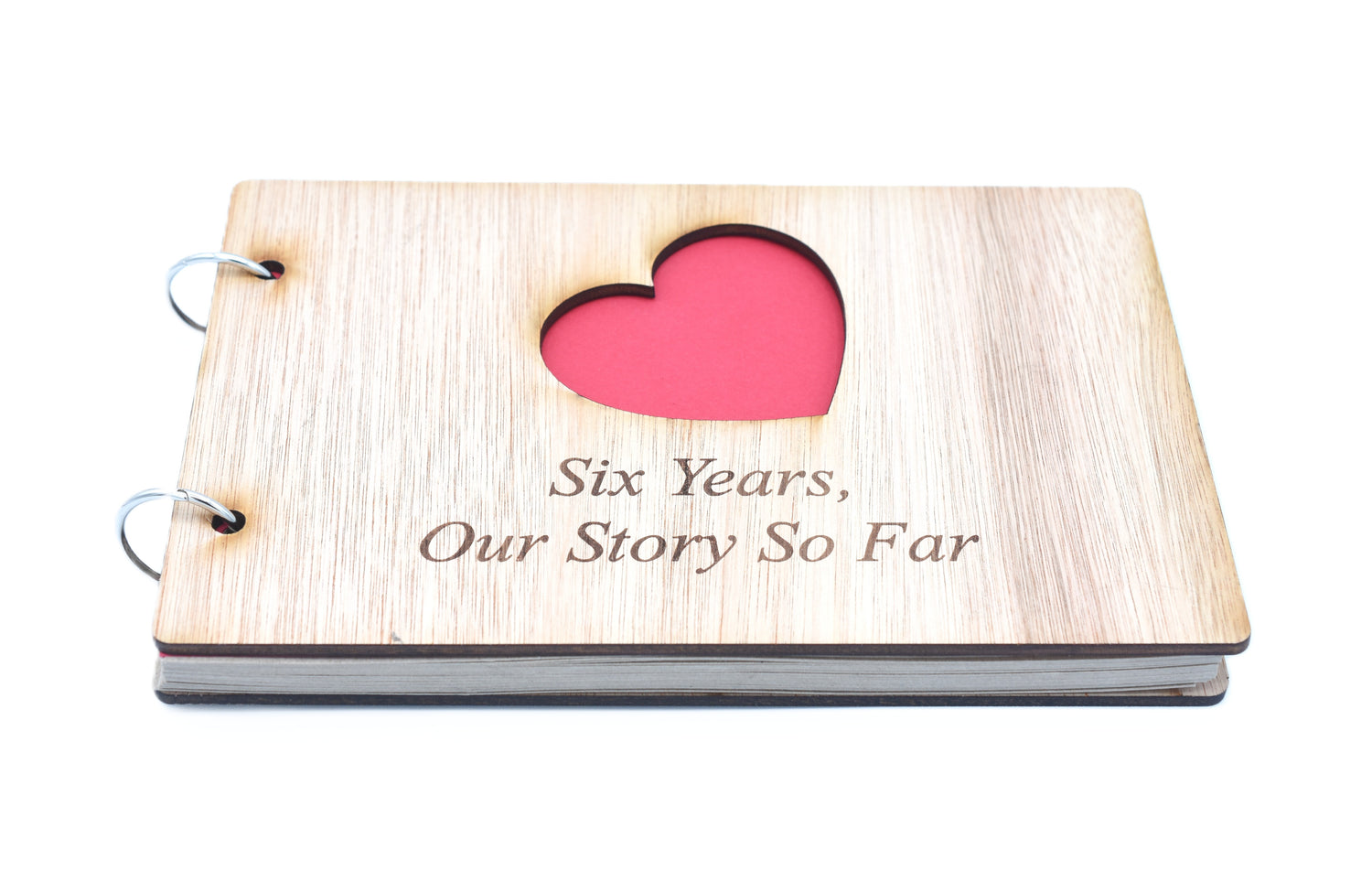 6 Year Anniversary – Our Story So Far Scrapbook