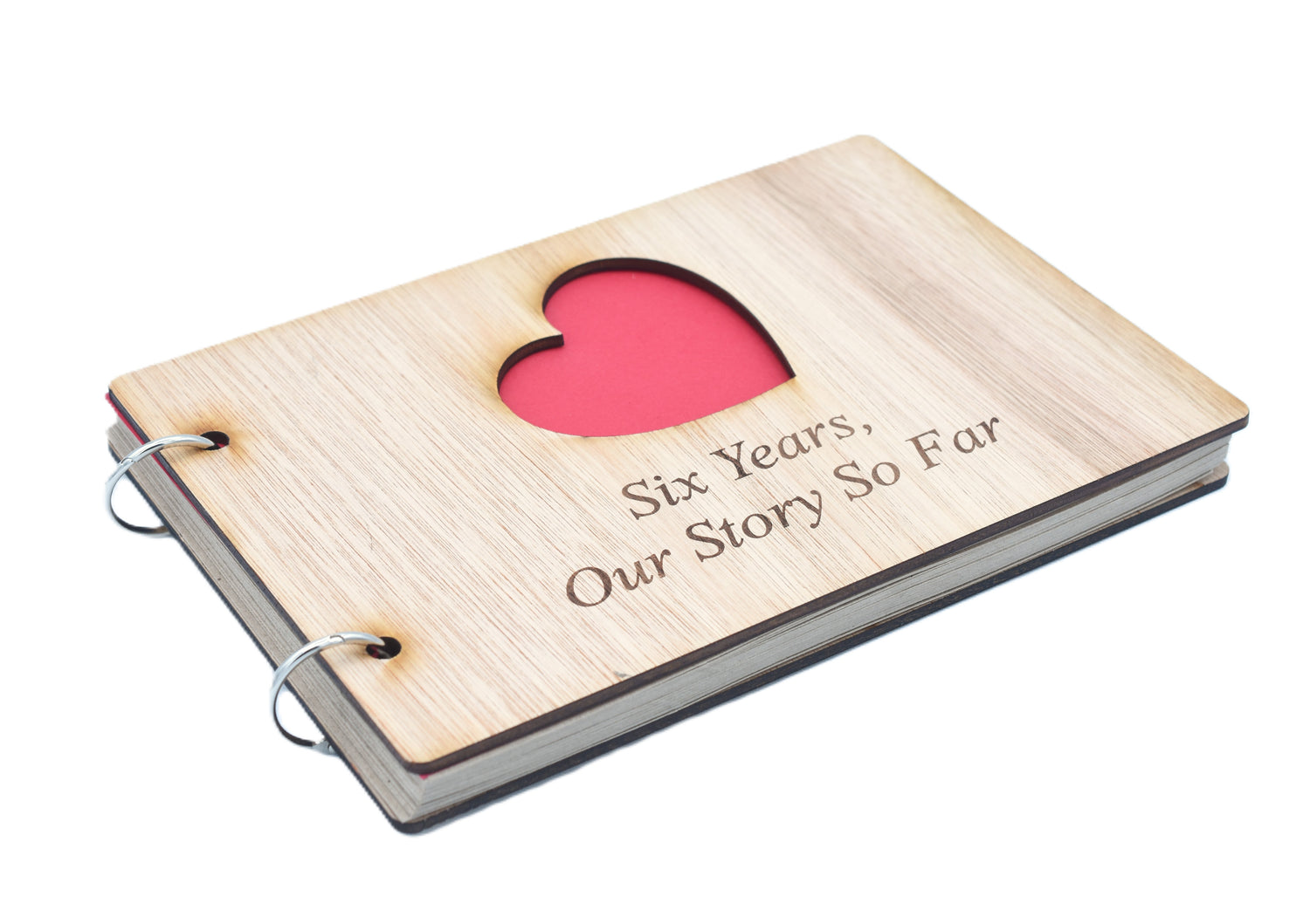 6 Year Anniversary – Our Story So Far Scrapbook