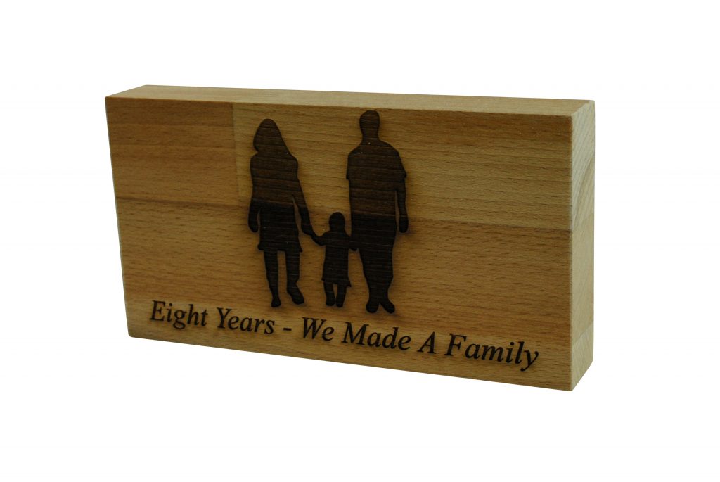 8 Years We Made A Family Beech Block