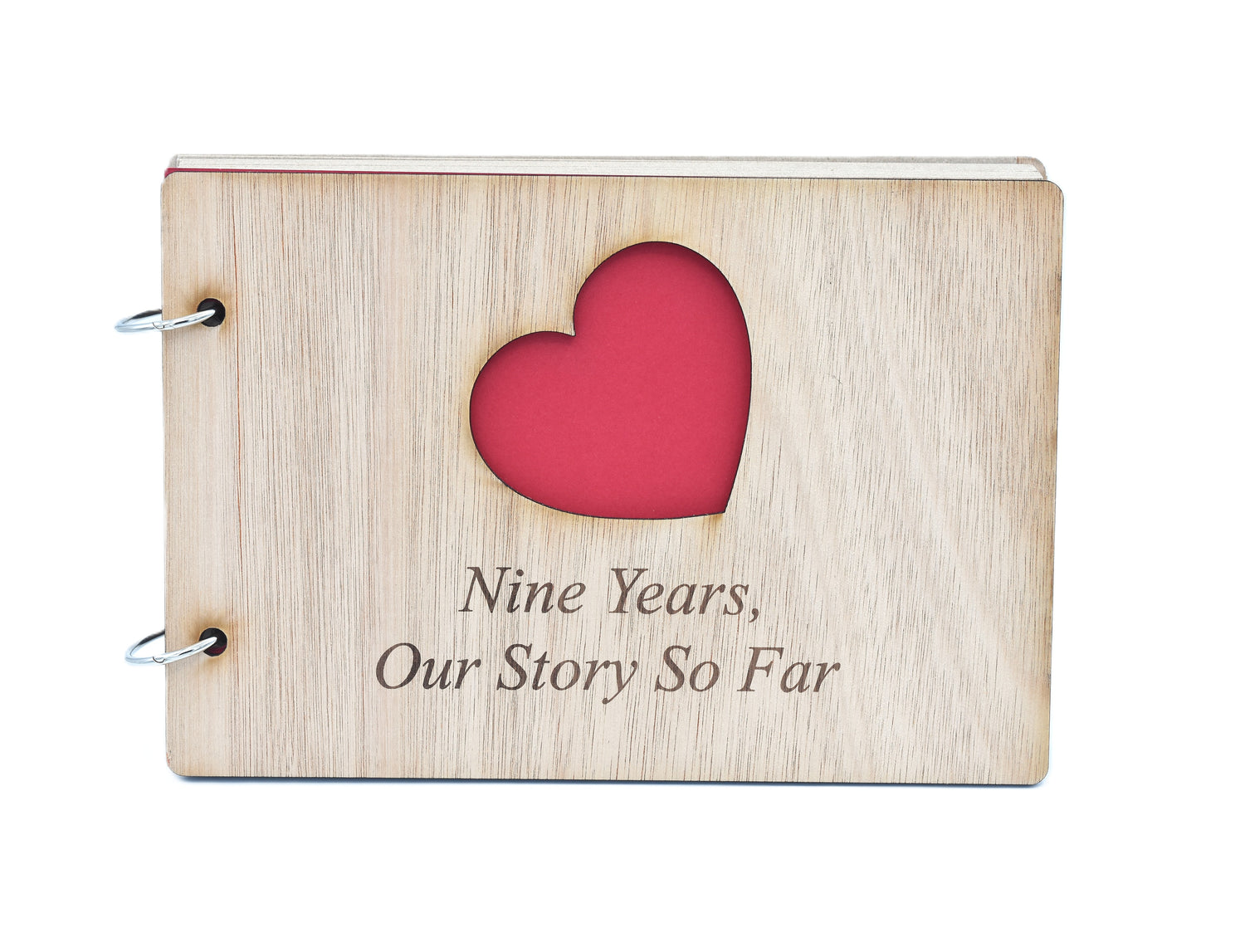 9 Year Anniversary – Our Story So Far Scrapbook
