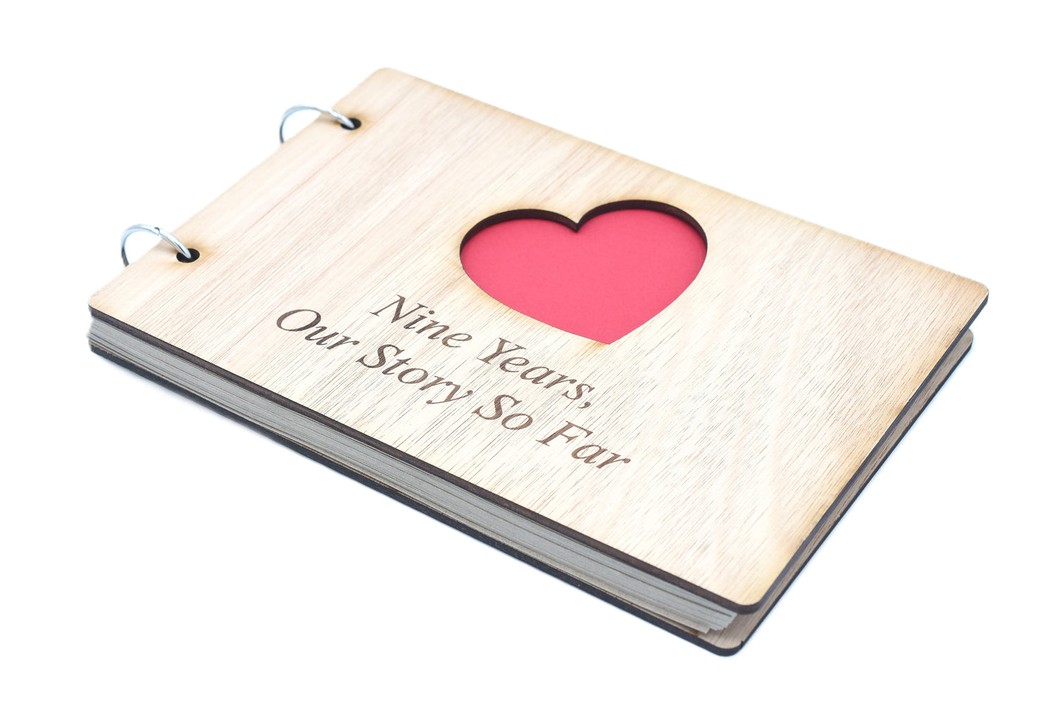 9 Year Anniversary – Our Story So Far Scrapbook