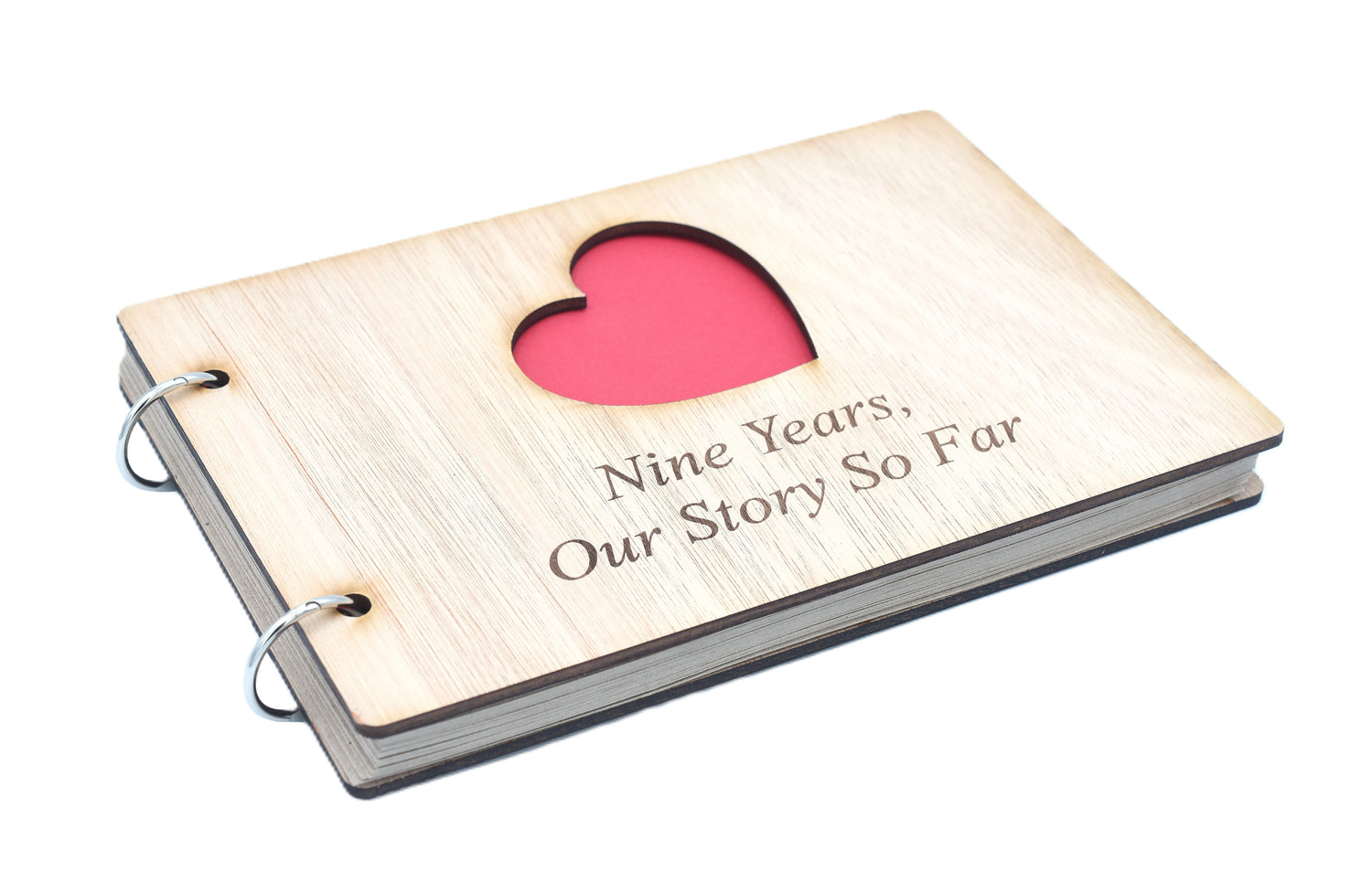9 Year Anniversary – Our Story So Far Scrapbook