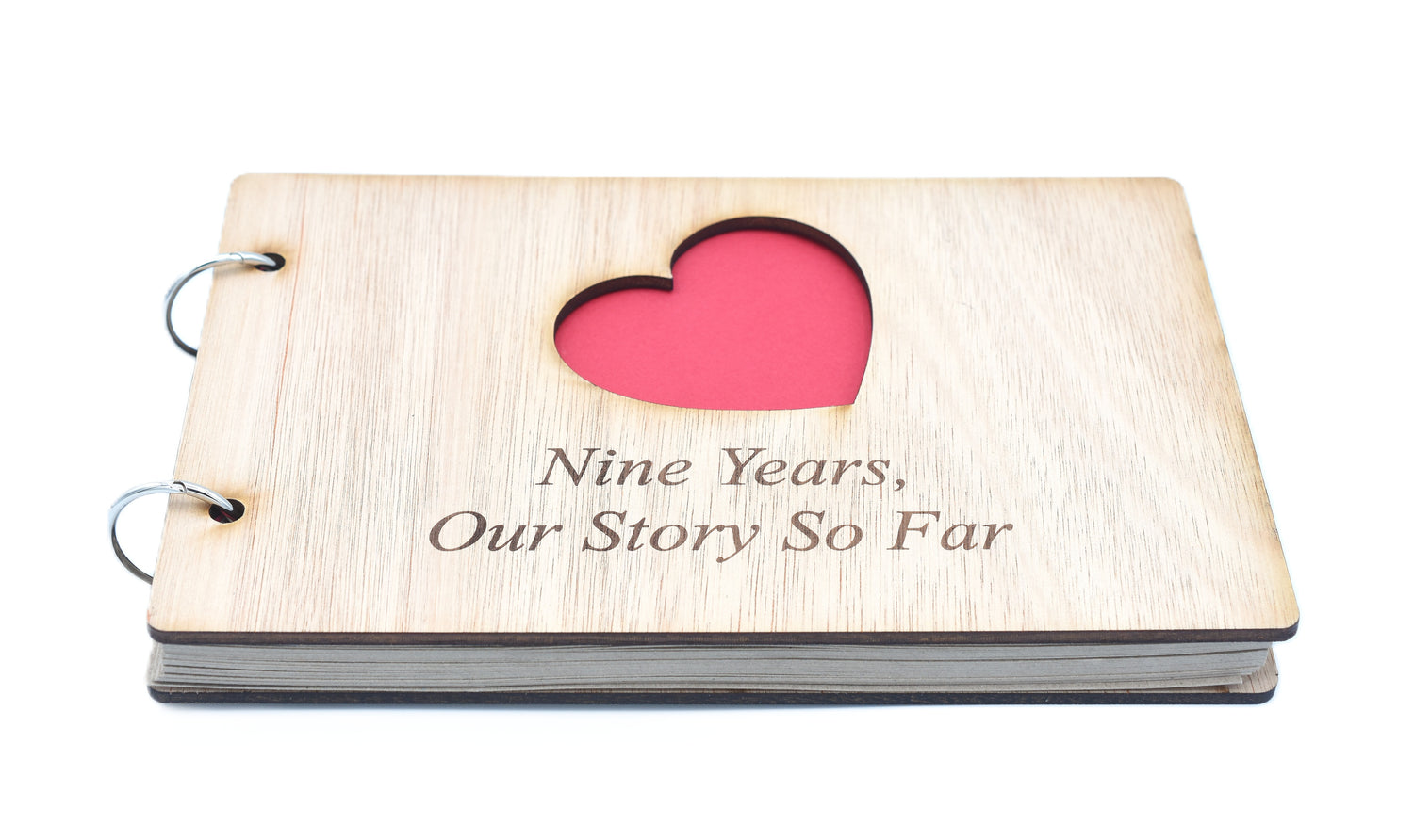 9 Year Anniversary – Our Story So Far Scrapbook