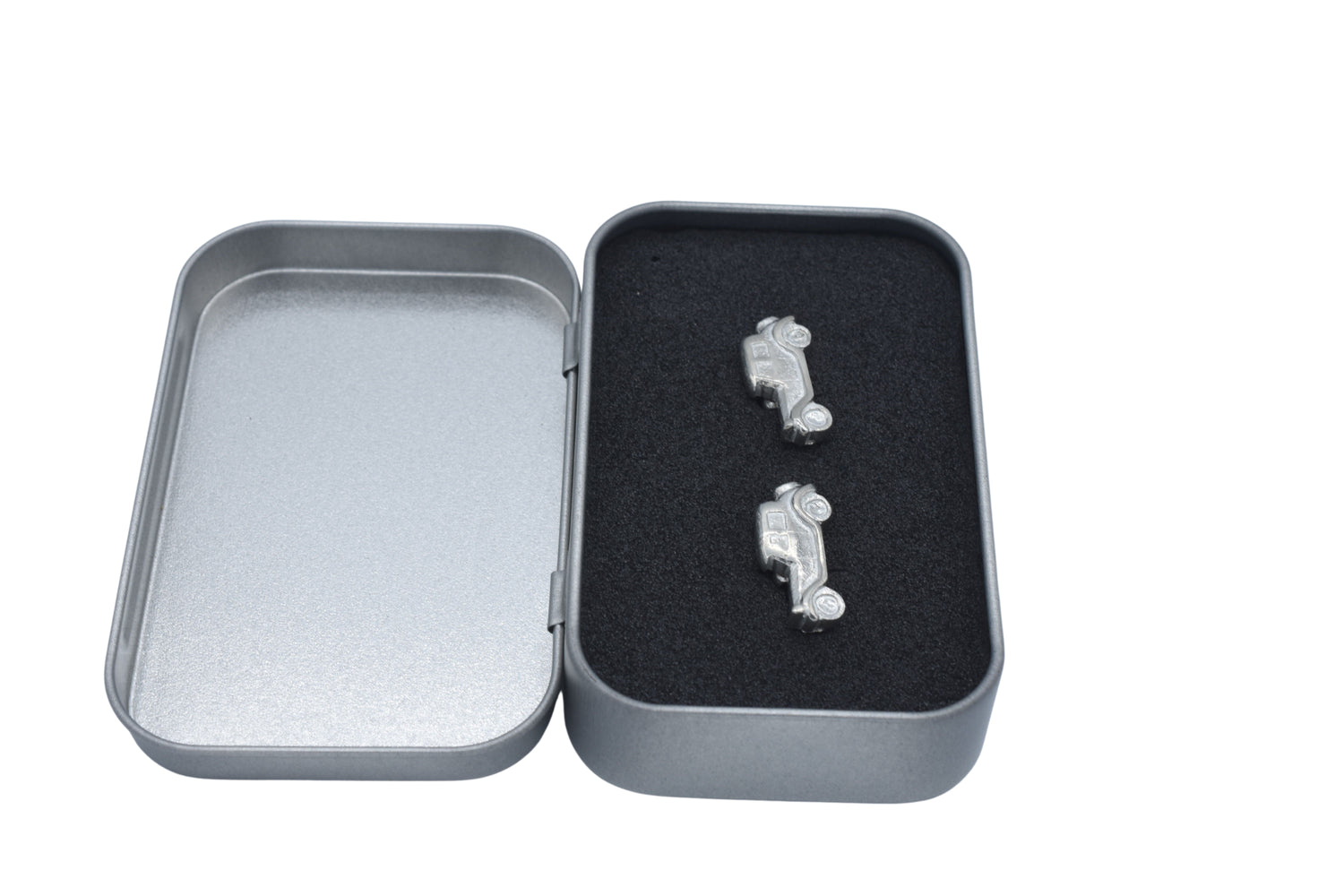 Classic Car Tin 10th Wedding Cufflinks