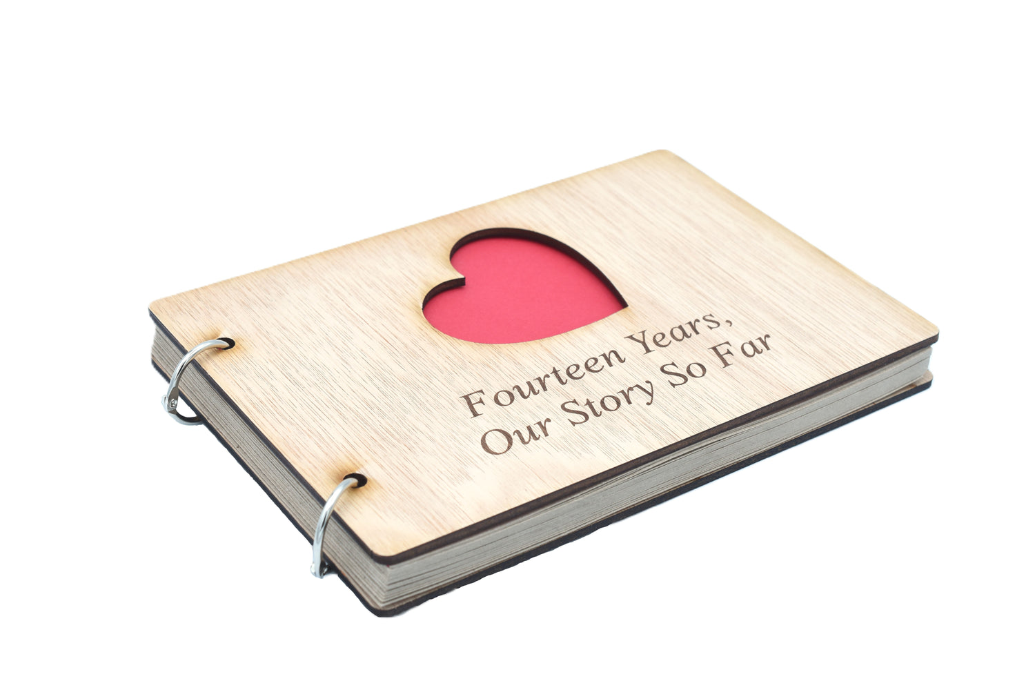 14 Year Anniversary – Our Story So Far Scrapbook