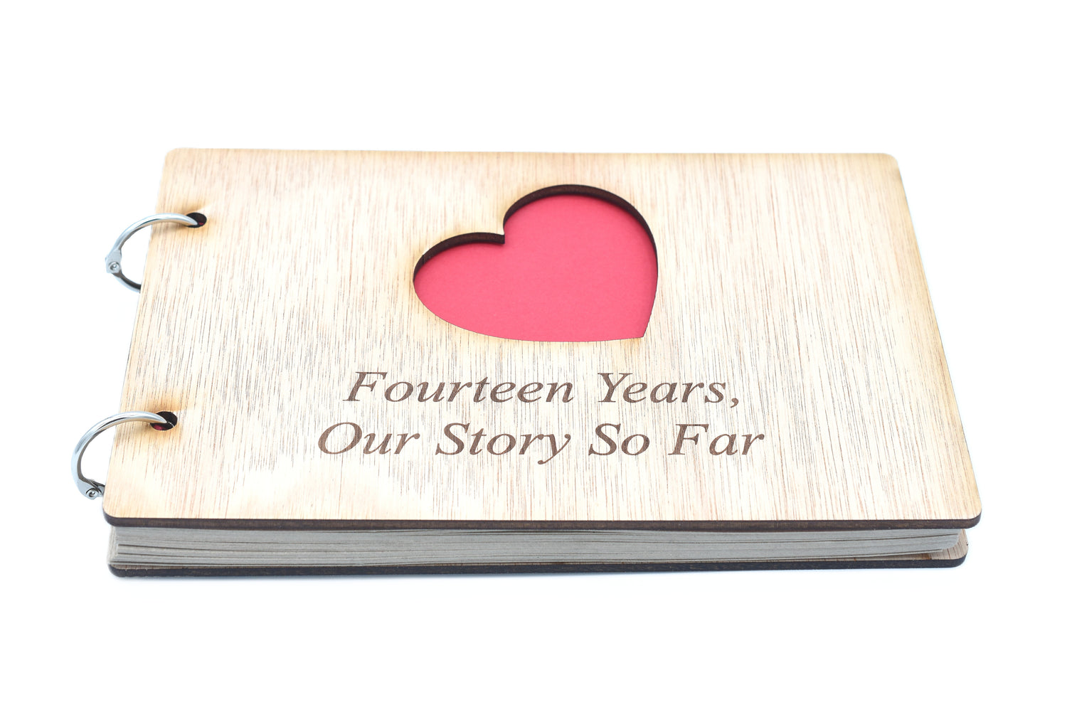 14 Year Anniversary – Our Story So Far Scrapbook