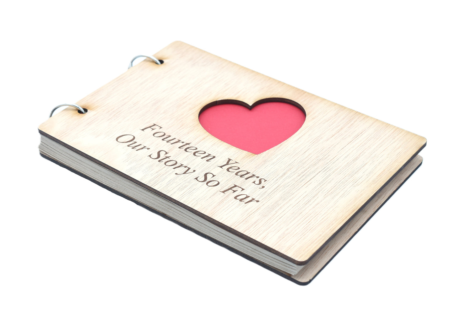 14 Year Anniversary – Our Story So Far Scrapbook