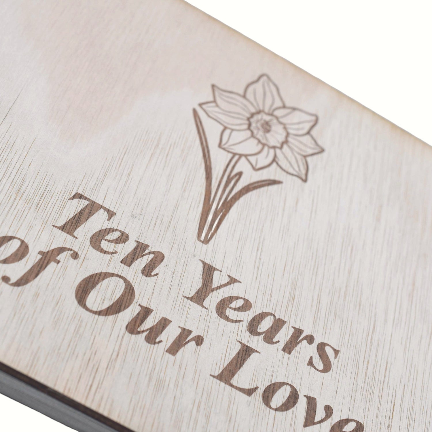 Daffodil 10 Year Anniversary Scrapbook