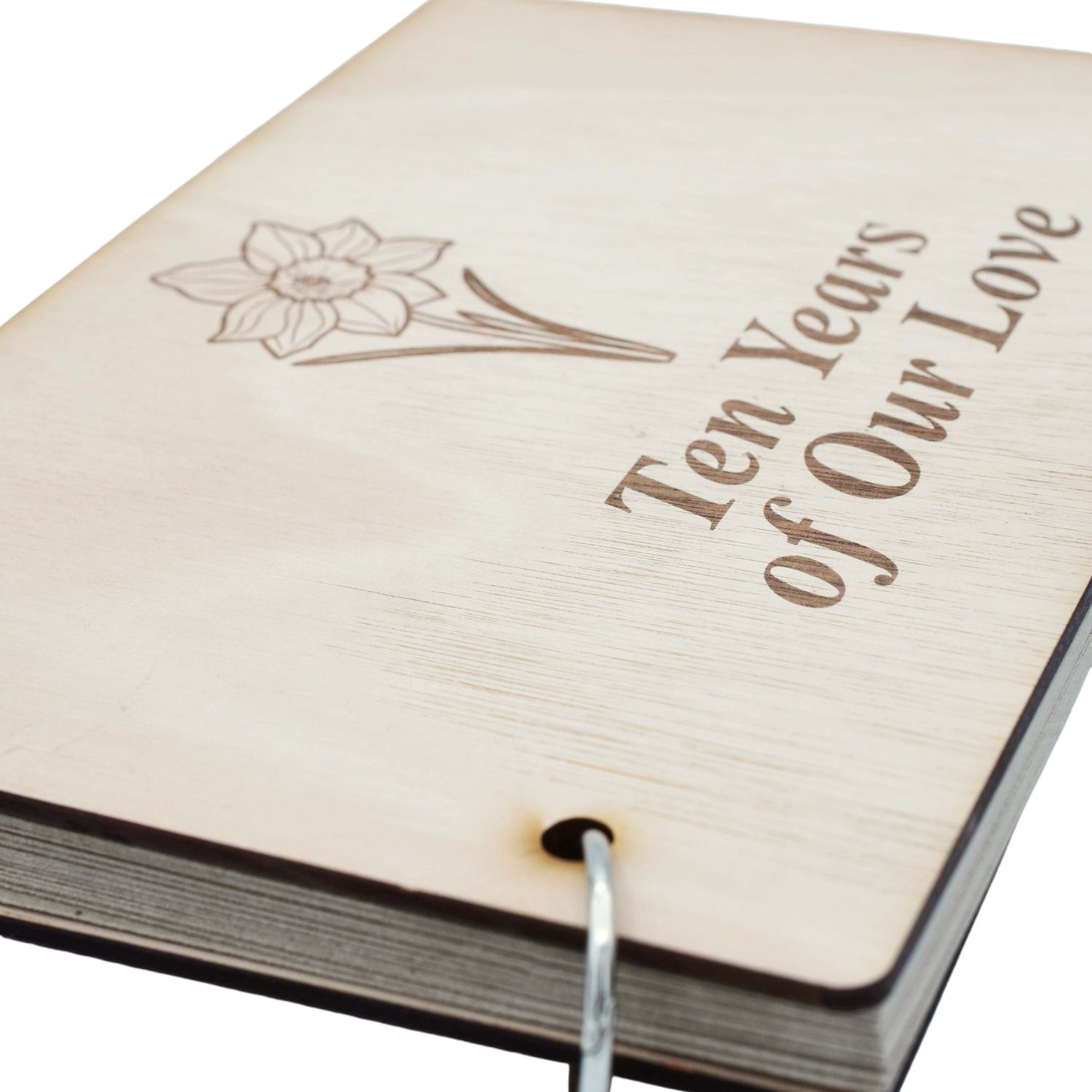 Daffodil 10 Year Anniversary Scrapbook