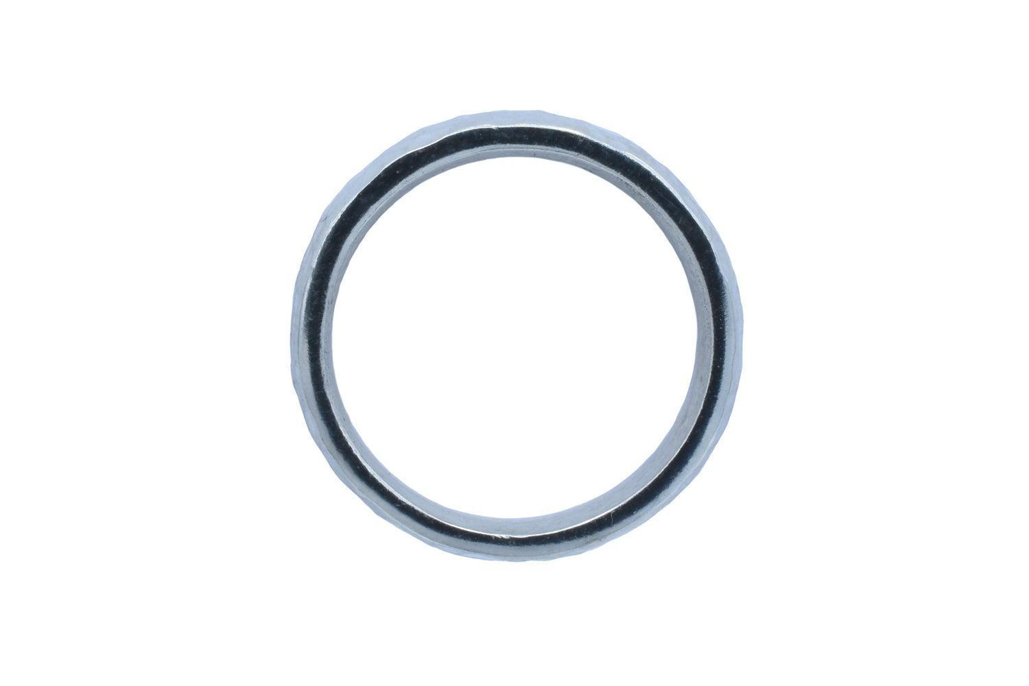 Ladies Beaten Tin Ring