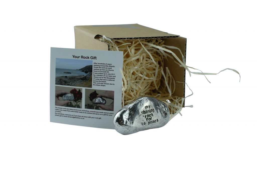 My Shining Rock for 10 Years – Anniversary Gift