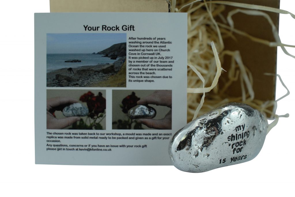 My Shining Rock for 15 Years – Anniversary Gift