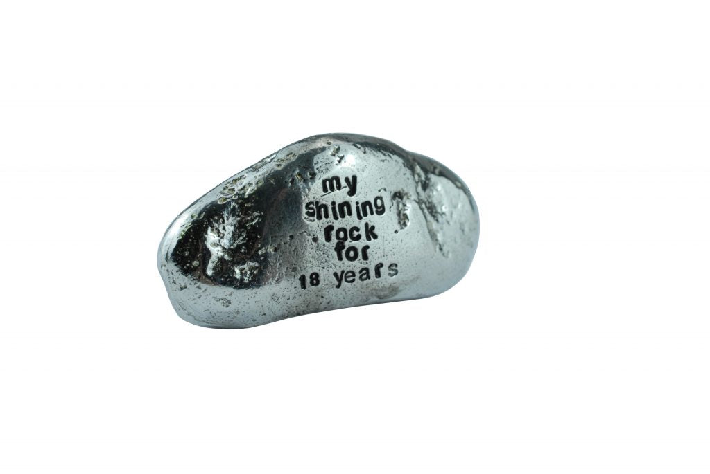 My Shining Rock for 18 Years – Anniversary Gift