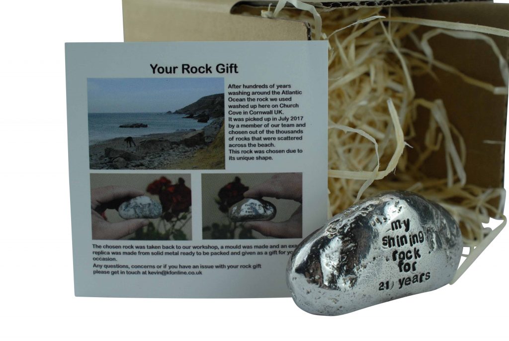My Shining Rock for 21 Years – Anniversary Gift