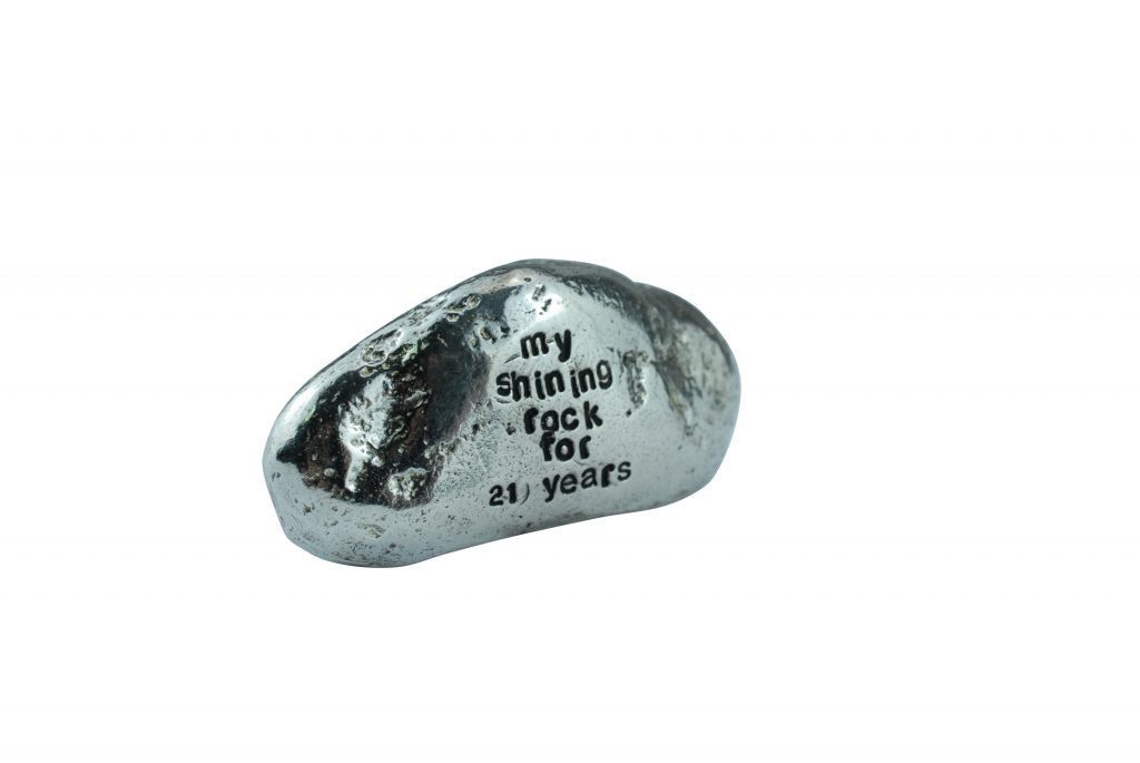 My Shining Rock for 21 Years – Anniversary Gift