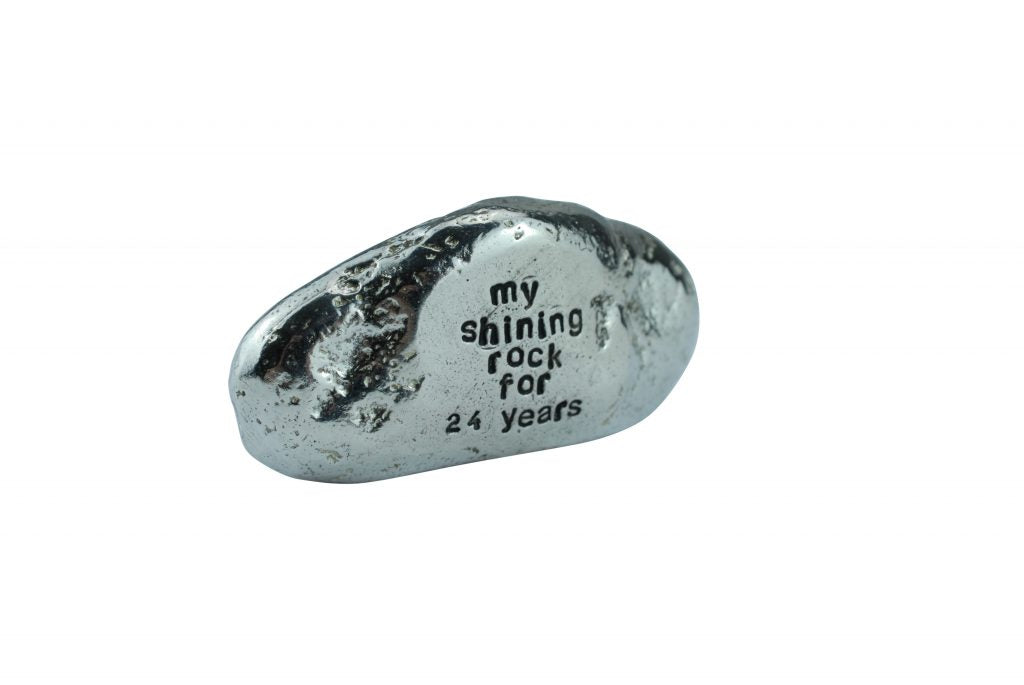My Shining Rock for 24 Years – Anniversary Gift