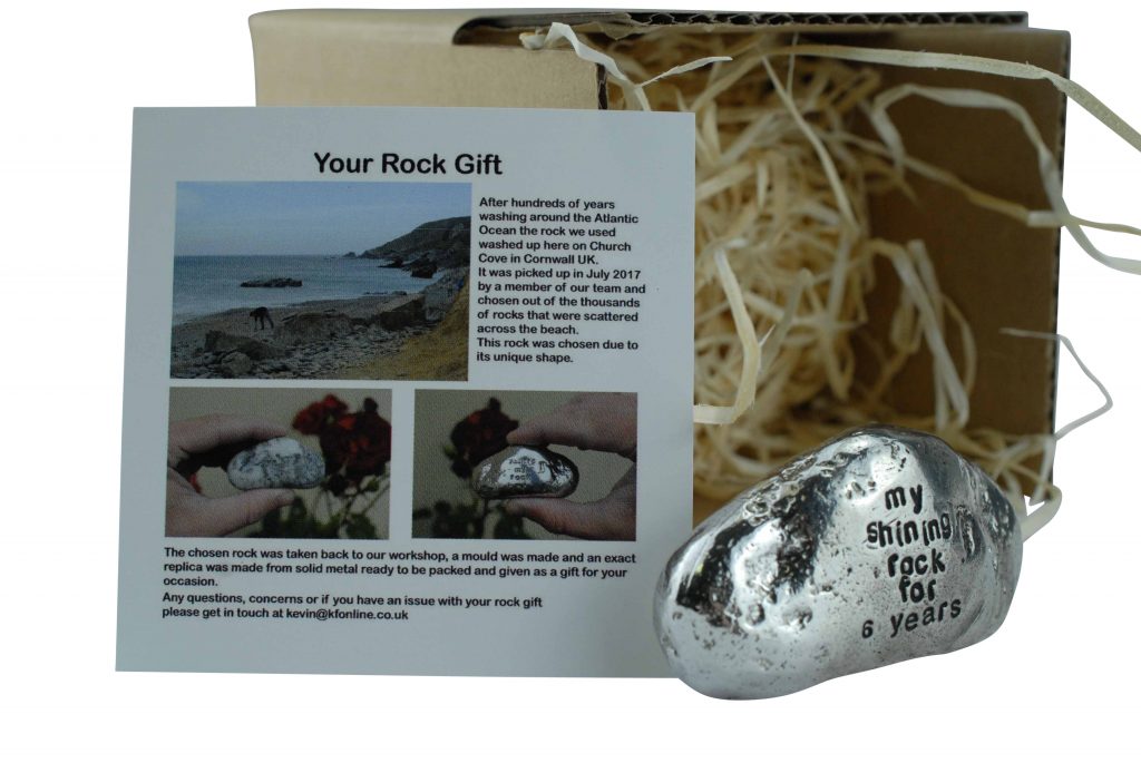 My Shining Rock for 6 Years – Anniversary Gift